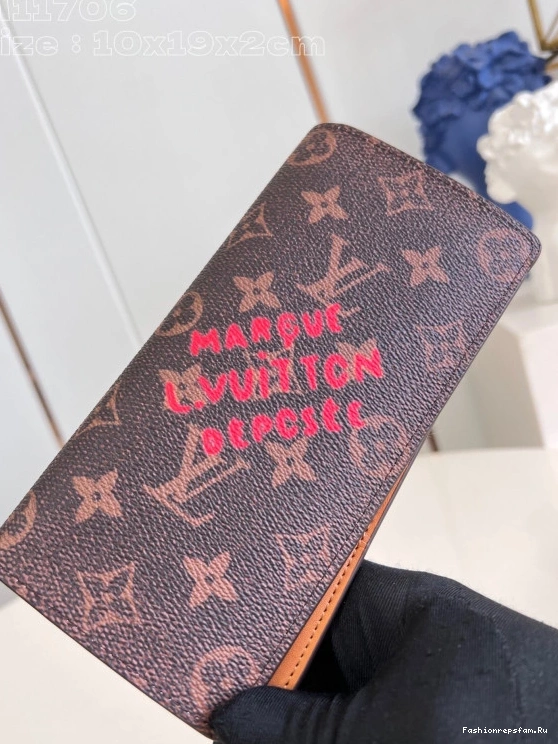 FS CHEAP BRAZZA LOUIS VUITTON WALLET-10*19*2cm 0709